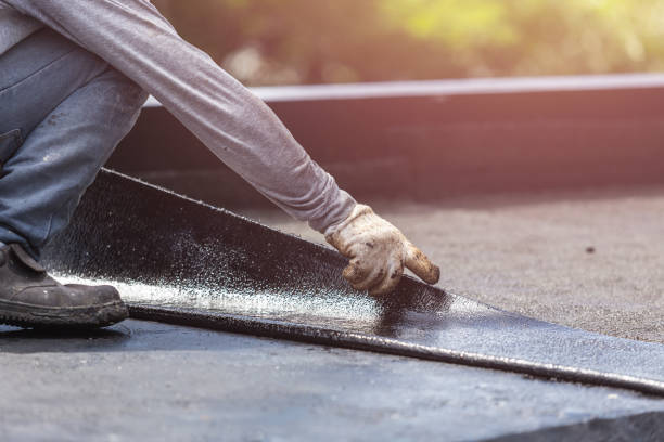 Professional Waterproofing technician working in Hughesville, MD